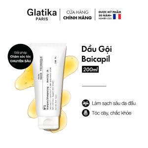 Dầu gội Glatika Hair Technique Shampoo Density 2X 200ml giúp làm sạch sâu và tóc chắc khỏe