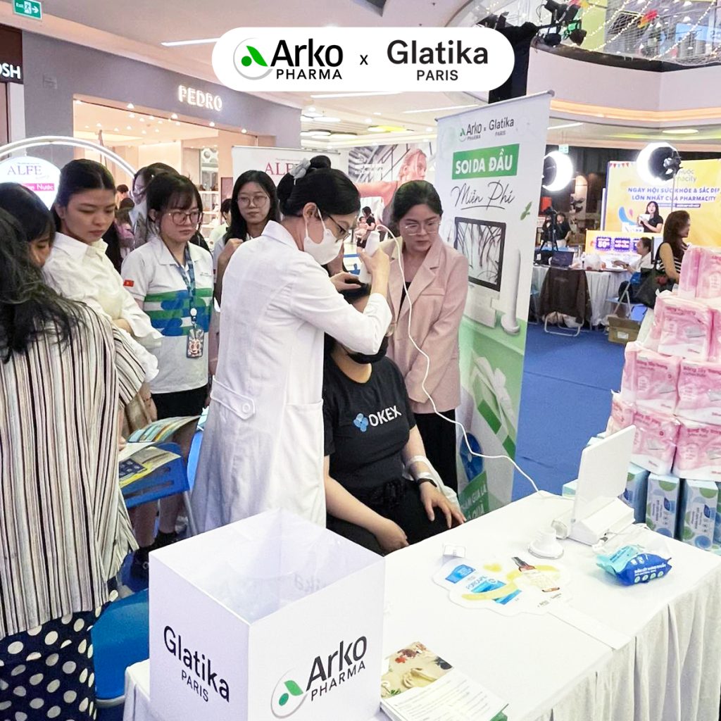 Sự kiện "Ngày hội sức khỏe Pharmacity" - Glatika x Arkopharma