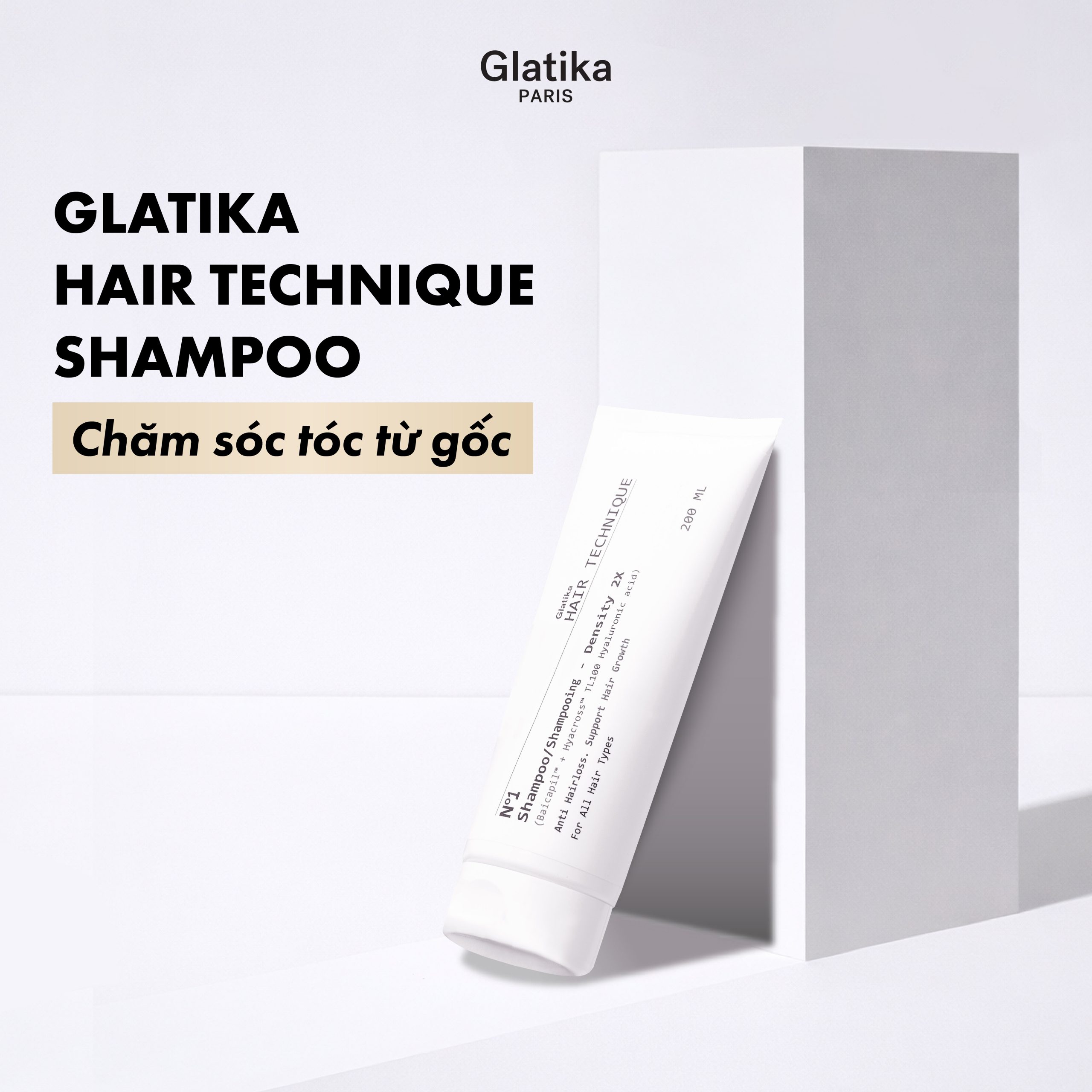 Người có da đầu nhạy cảm, tóc yếu có dùng được Glatika Hair Technique Shampoo không?
