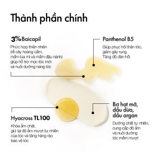 Combo 3 bước Glatika Hair Technique Density 2X gồm dầu gội, dầu xả và xịt dưỡng giúp tóc chắc khỏe