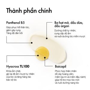 Combo dầu gội và dầu xả Glatika Hair Technique Density 2X 200ml giúp làm sạch sâu và tóc chắc khỏe, bóng mượt