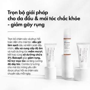 Combo minisize 3 bước Glatika Hair Technique Density 2X gồm dầu gội, dầu xả và xịt dưỡng giúp tóc chắc khỏe