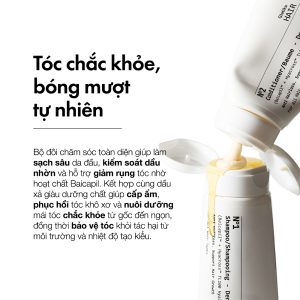 Combo dầu gội và dầu xả Glatika Hair Technique Density 2X 200ml giúp làm sạch sâu và tóc chắc khỏe, bóng mượt
