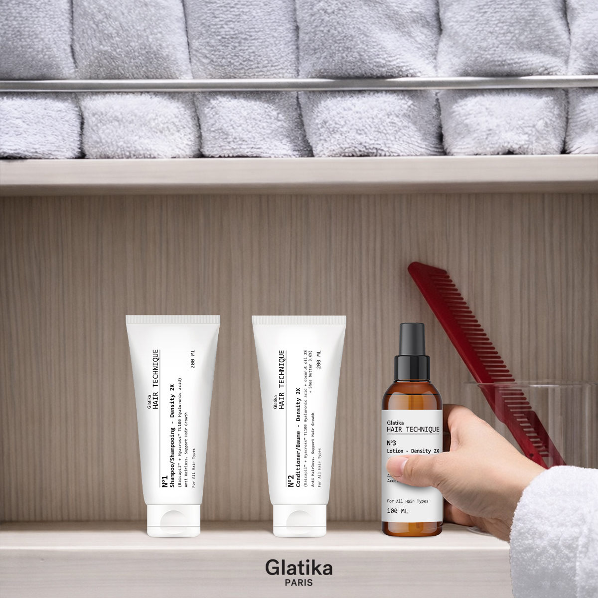 Kết hợp gì để tối ưu hiệu quả của Xịt dưỡng tóc Glatika Hair Tonic?
