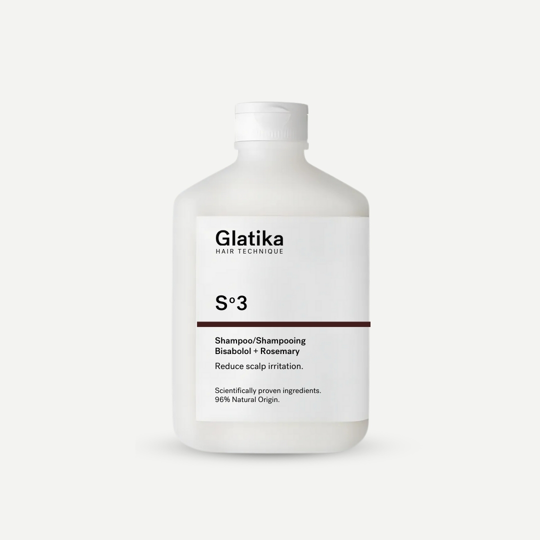Glatika S3 Anti Itching Shampoo giúp làm dịu da đầu và giảm ngứa hiệu quả