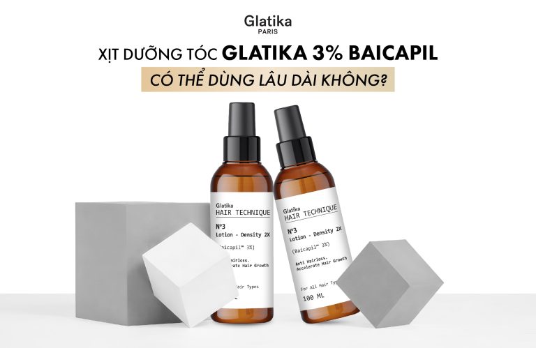 xịt dưỡng tóc Glatika 3% Baicapil
