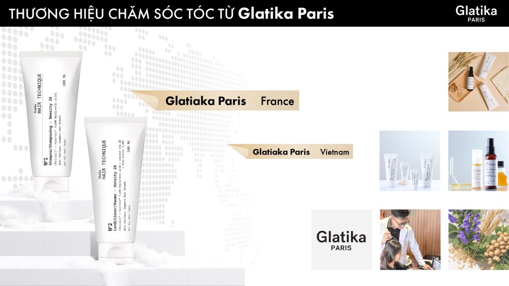 Thương hiệu chăm sóc tóc từ Glatika Paris