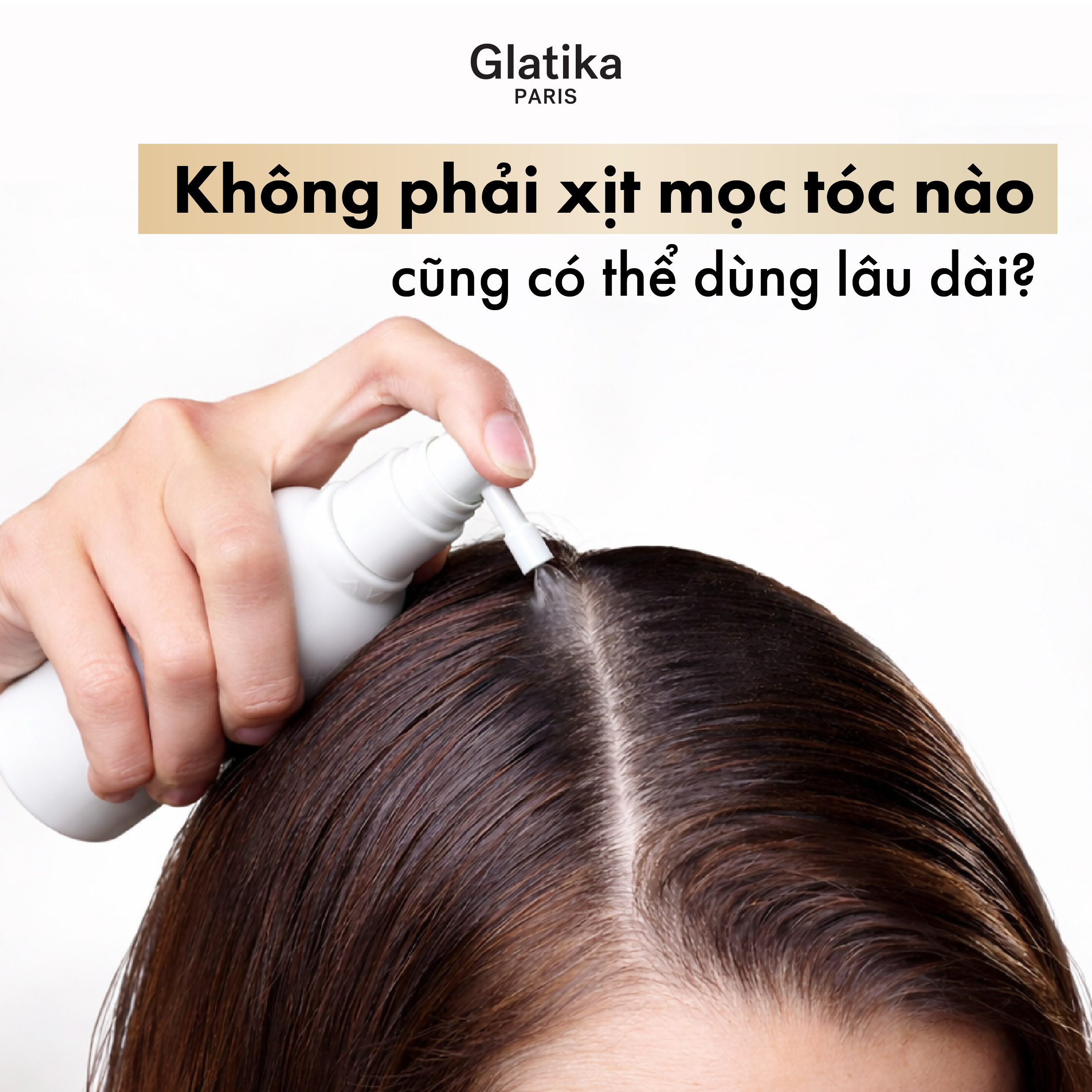 Vì sao nhiều loại xịt mọc tóc gây phụ thuộc?